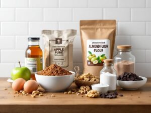 Brownie Saludable ingredientes