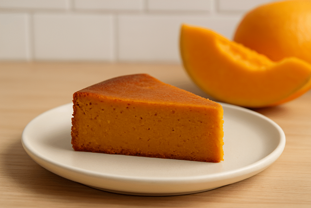 receta de tarta de calabaza y naranja