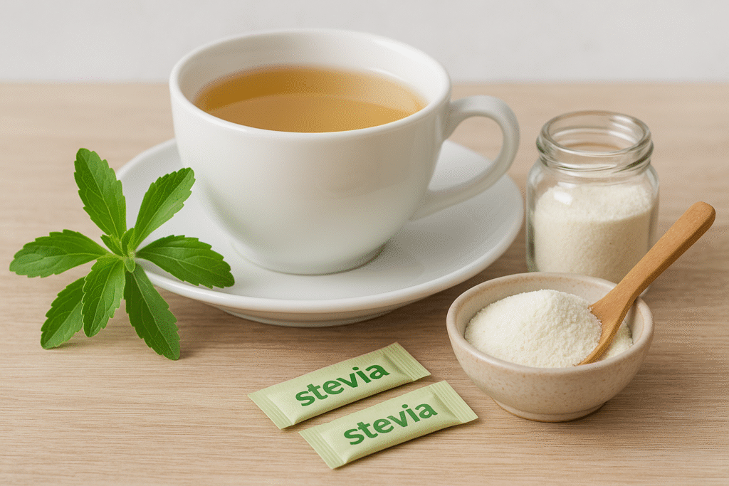stevia en el cafe